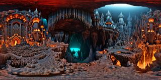 Caverns environment